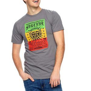 Sublime 40oz to Freedom Logo ska Official T-Shirt 2XL XXL NWT